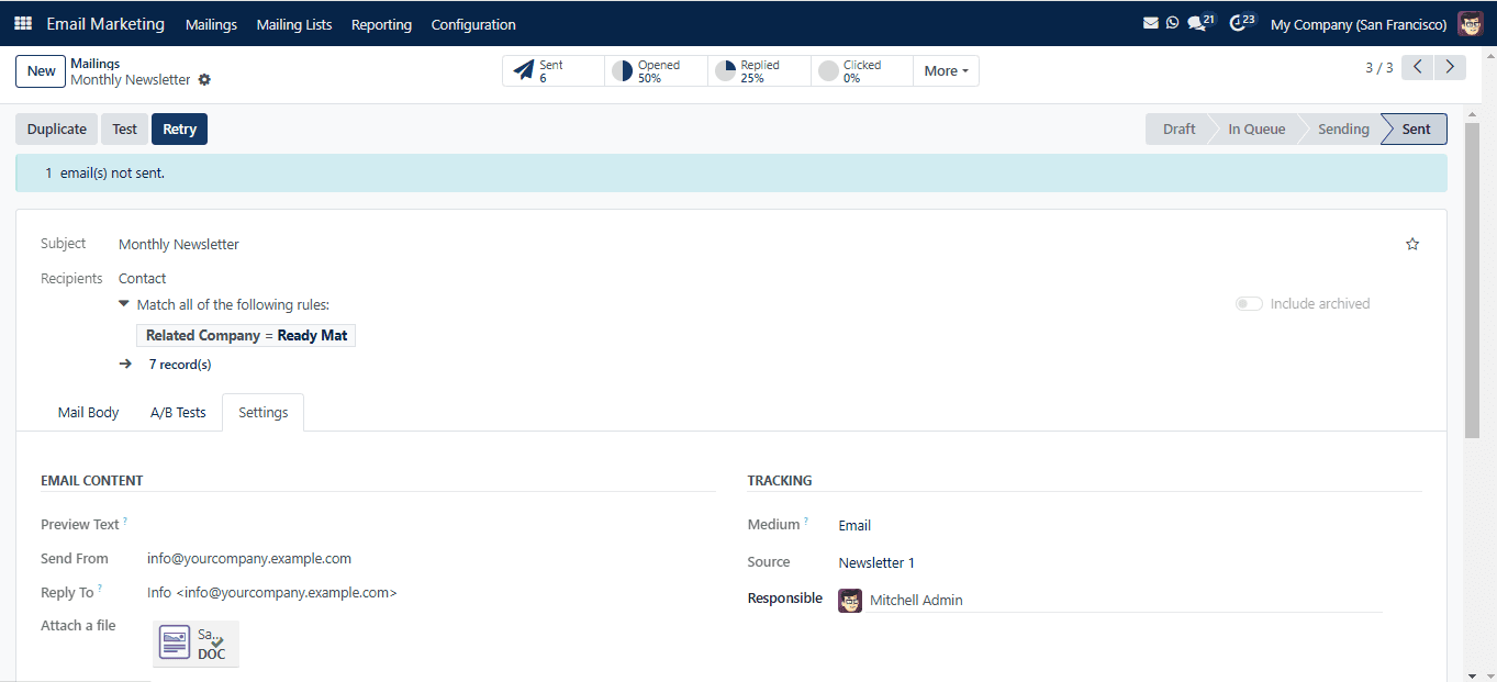 Organize your database into segments