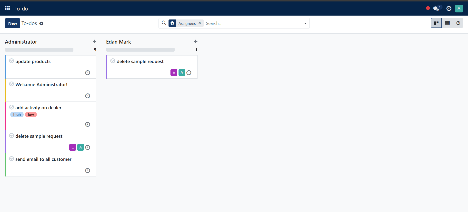 Assign Tasks