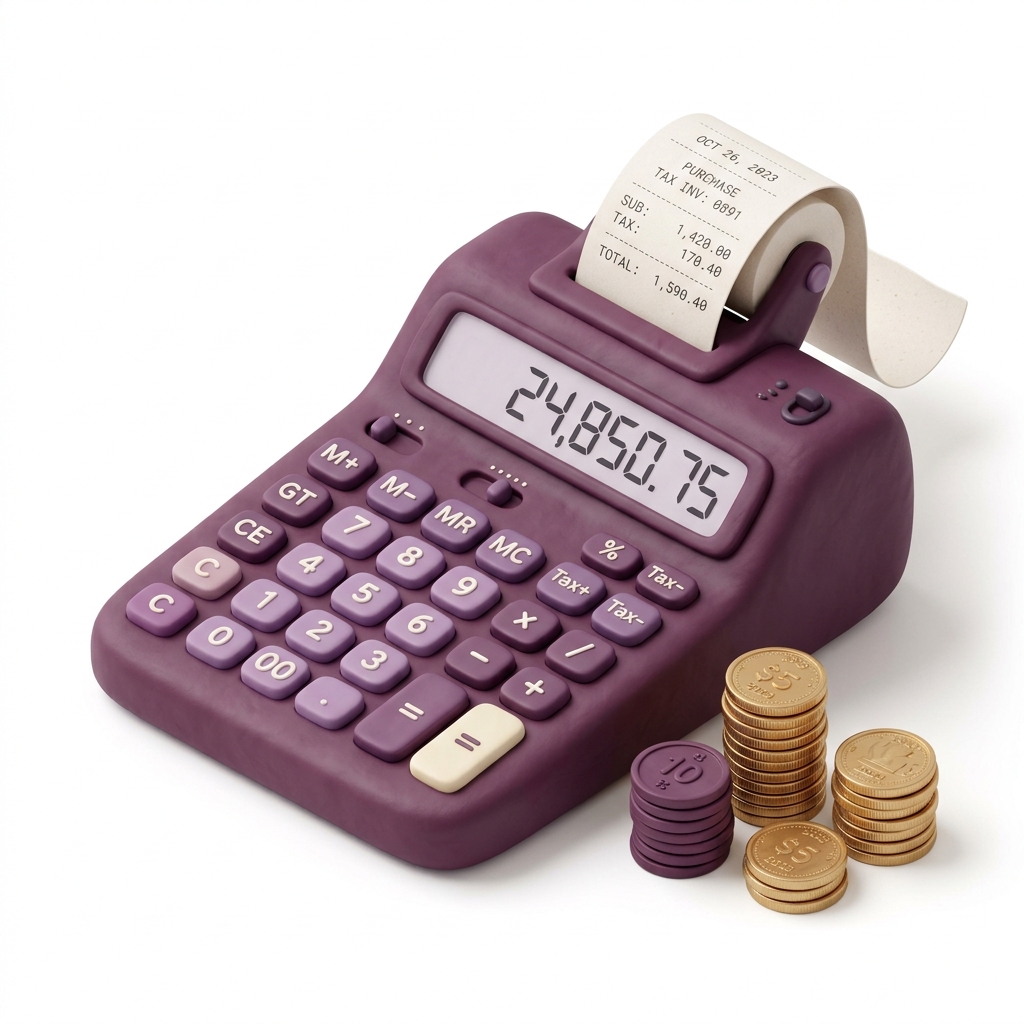 Advanced Financial Tools 3D Illustration
