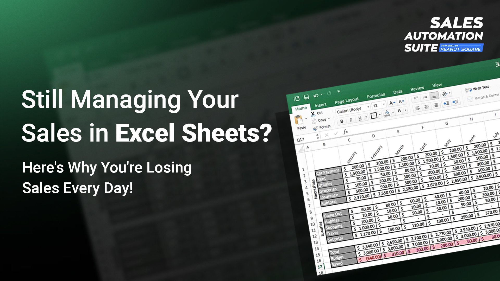 Still Managing Your Sales in Excel Sheets? Here’s the Shocking Truth About Your Lost Sales!