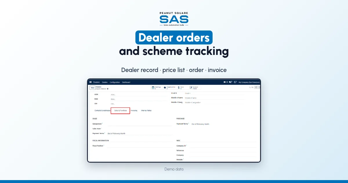 Dealer Orders and Scheme Tracking for Manufacturers, in One System
