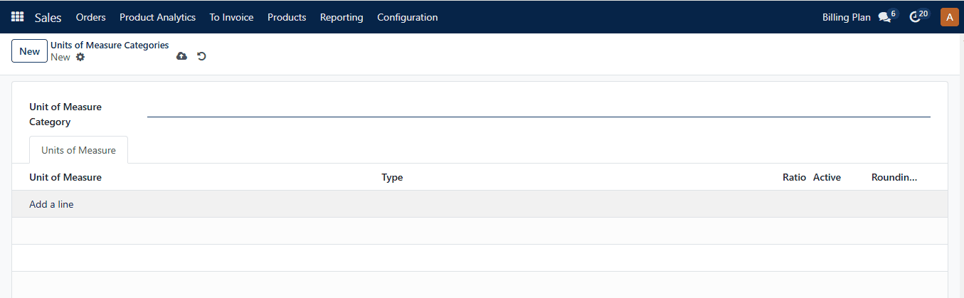 Unit Measure Corresponding