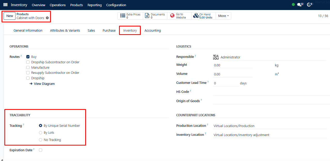 Traceability and Tracking